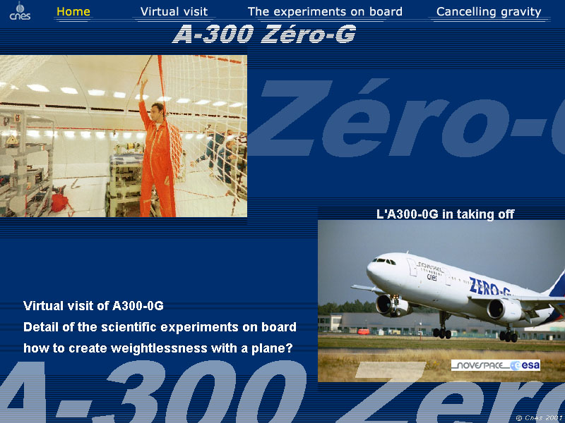 CNES A300 Zero G