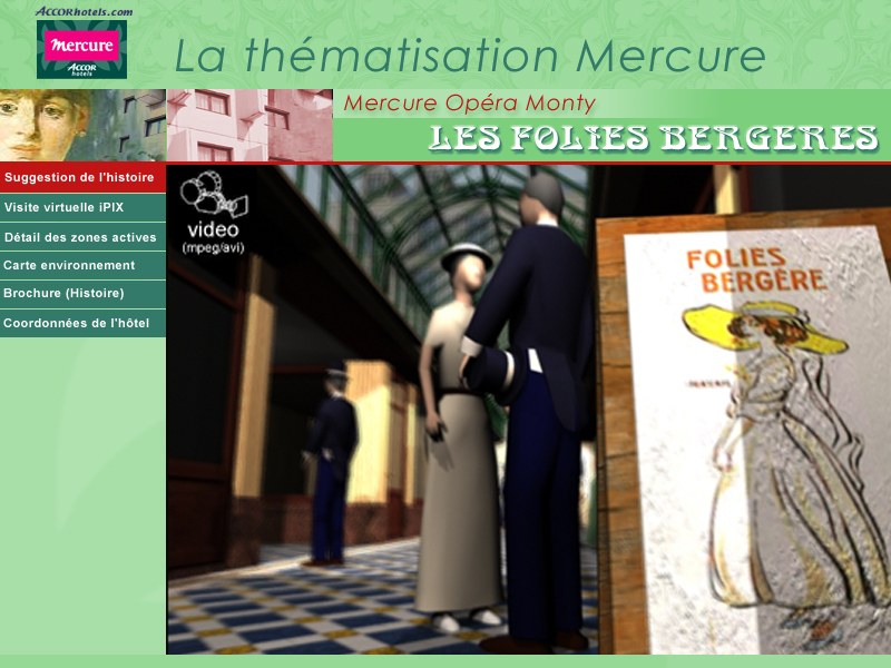 Les Folies Bergère, with video.