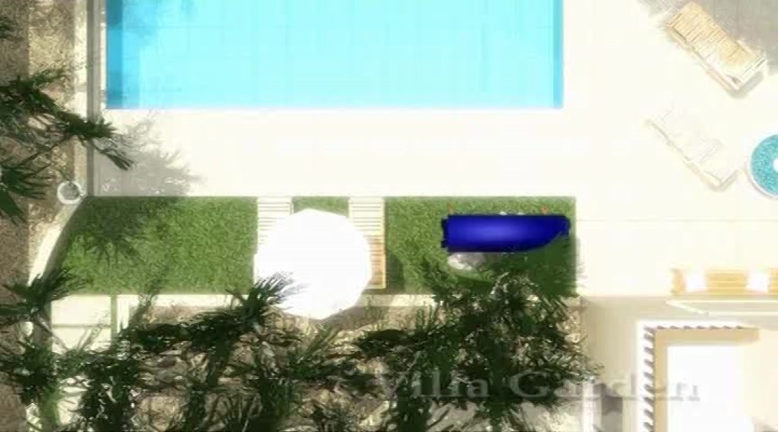 A villa garden.