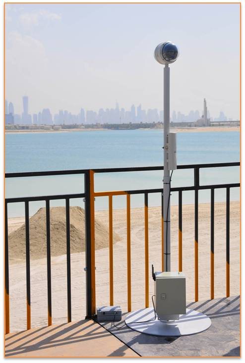 Rugged 360° time-lapse camera.