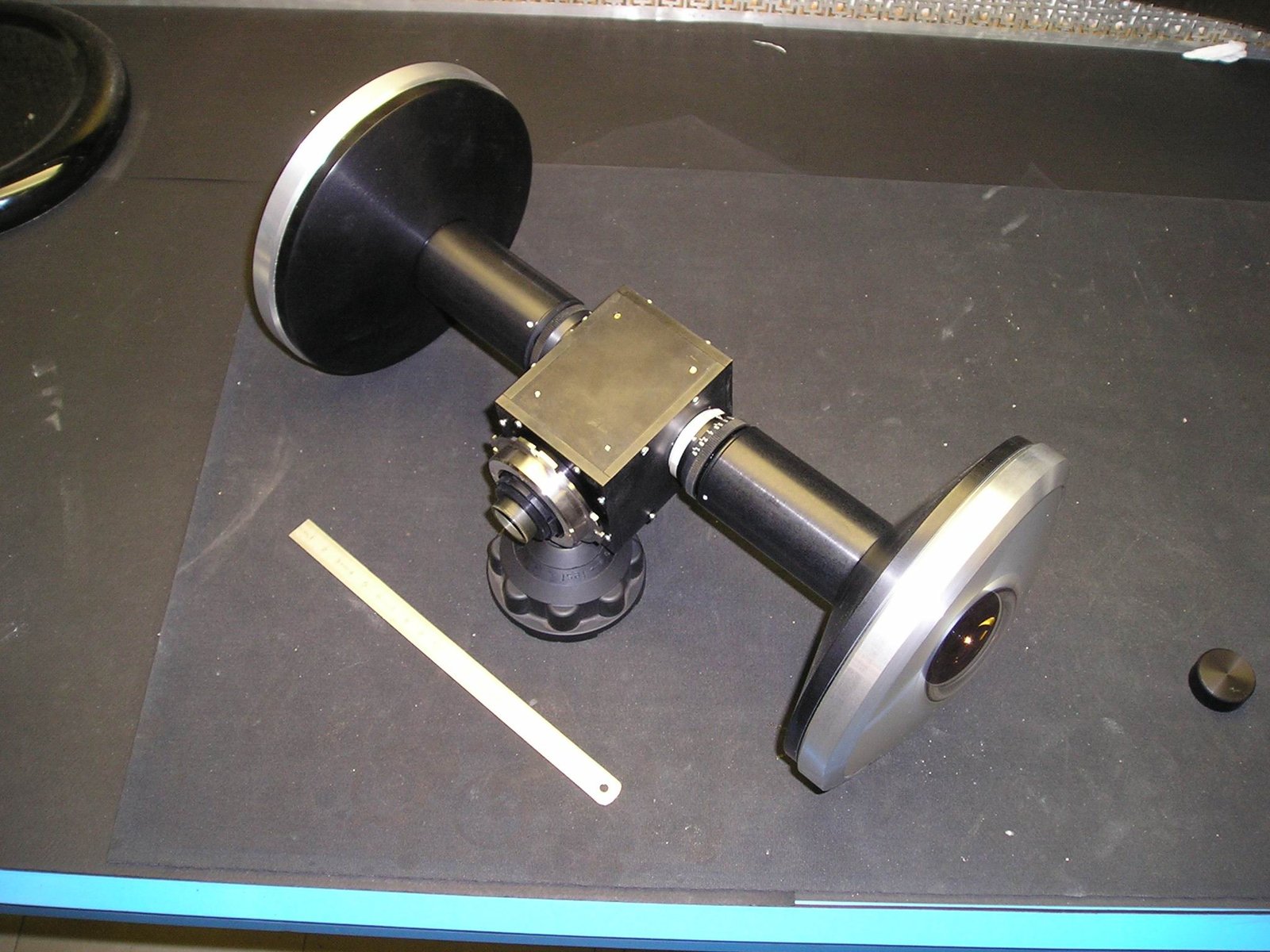 On the bench, with the PL54 adaptor ring.