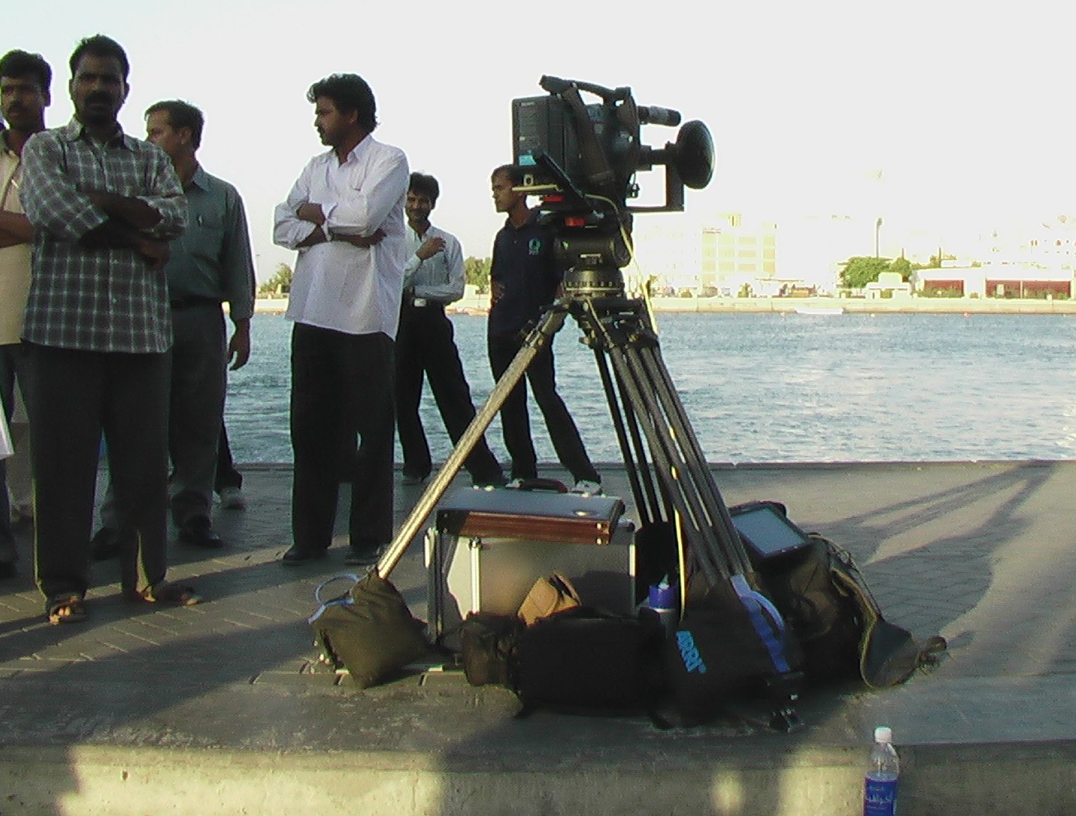 Live test at Dubai Creek, 2005, on a Sony HD camera.