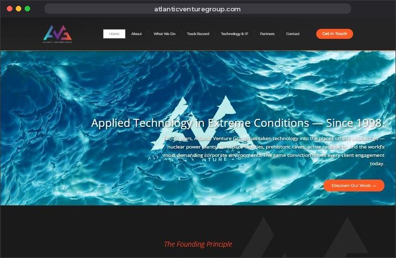 The Atlantic Venture Group website, atlanticventuregroup.com